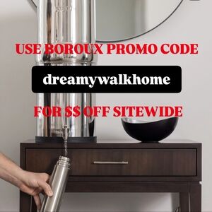 🆕 Boroux water filter promo code
